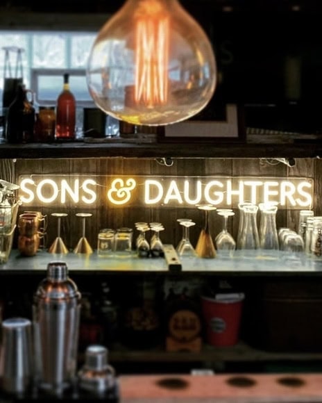 Bar & Restaurant led neon sign