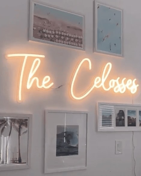 Bedroom decor neon sign also can be used for wedding