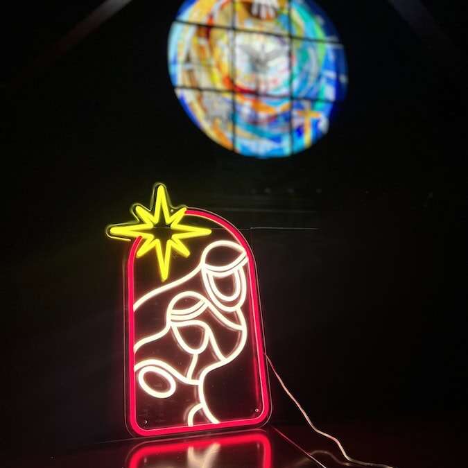 The Star Christmas Neon Sign
