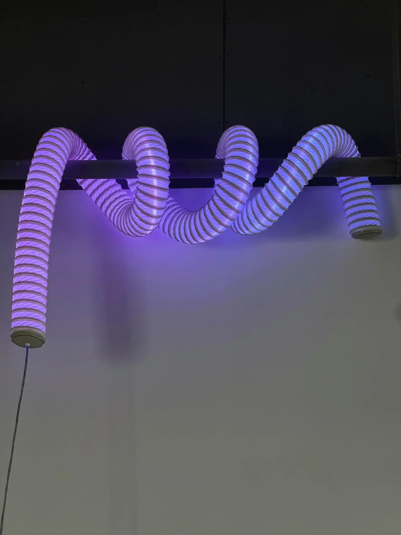 Neru flexible hose shape lamp for room decor