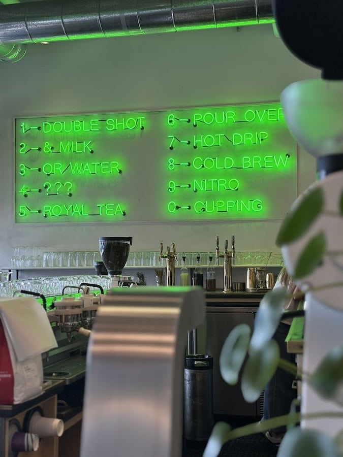 All Day cafe Neon signs in Miami