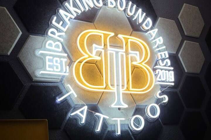 tattoo shop logo custom led neon sign