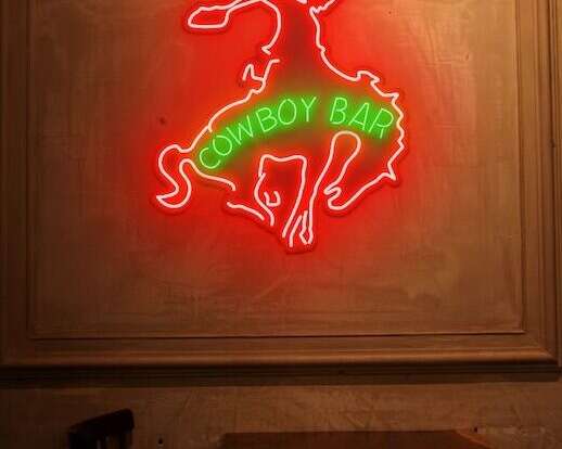 Cowboy Bar Neon Sign business neon sign