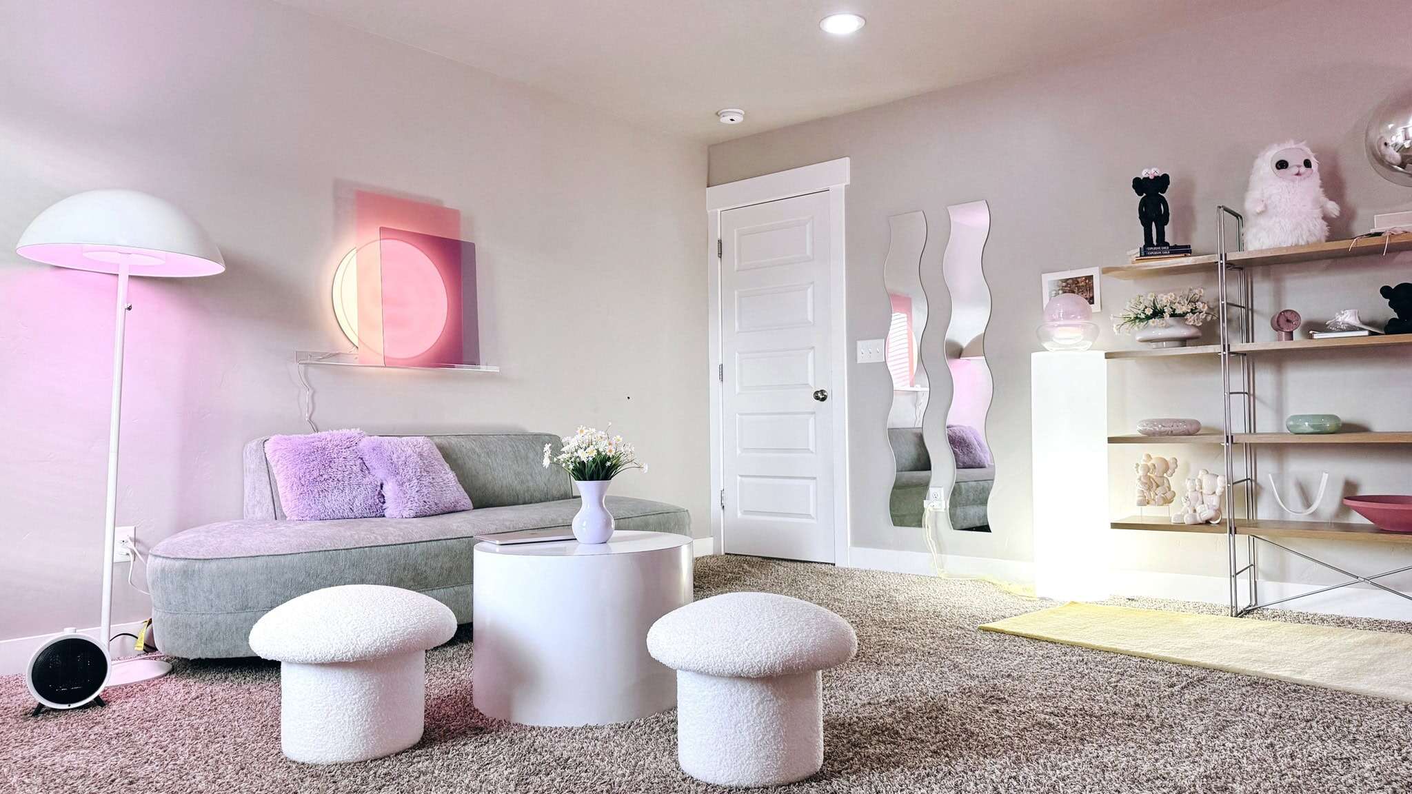 Lune floor lamp for home decor