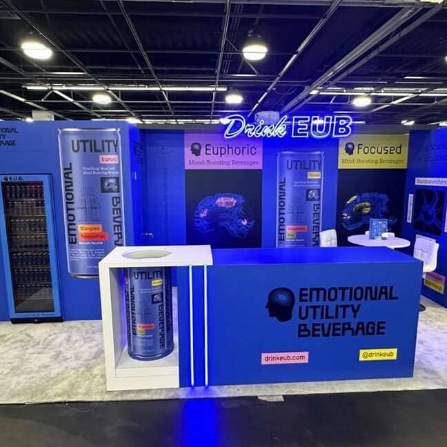 business conference booth custom neon sign