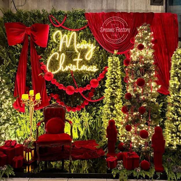 christmas custom neon sign decor