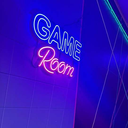 custom led neon sign for game room decor