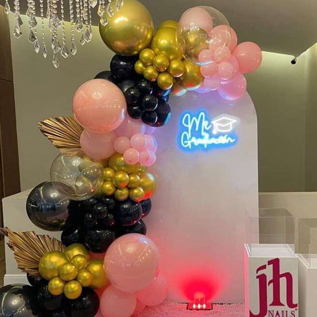 custom neon sign for graduation party small size decor