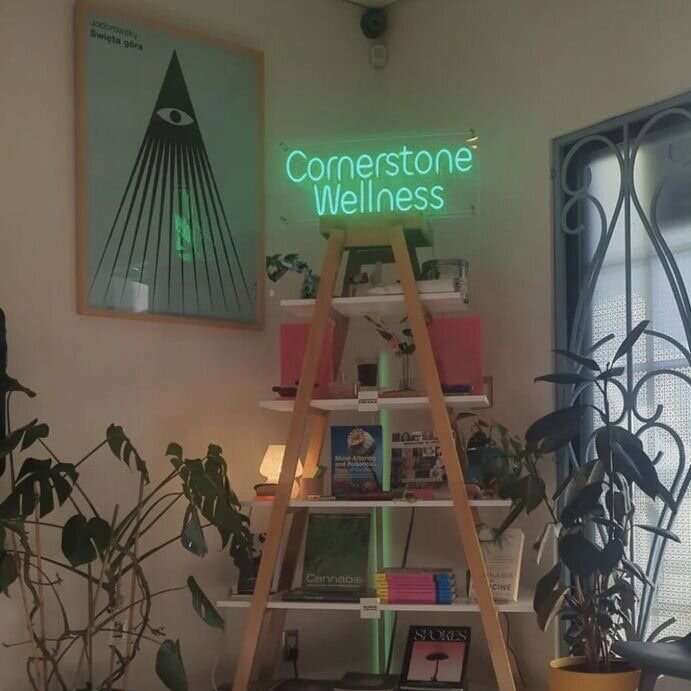 dispensary neon sign small size decor