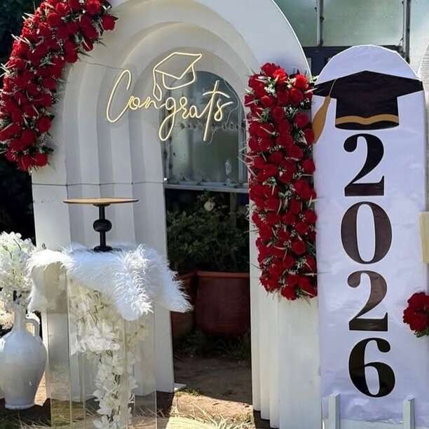 graduation party neon sign easy hanging
