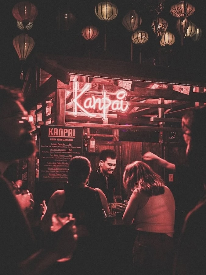 the pemberton kenpai red neon sign in phoenix