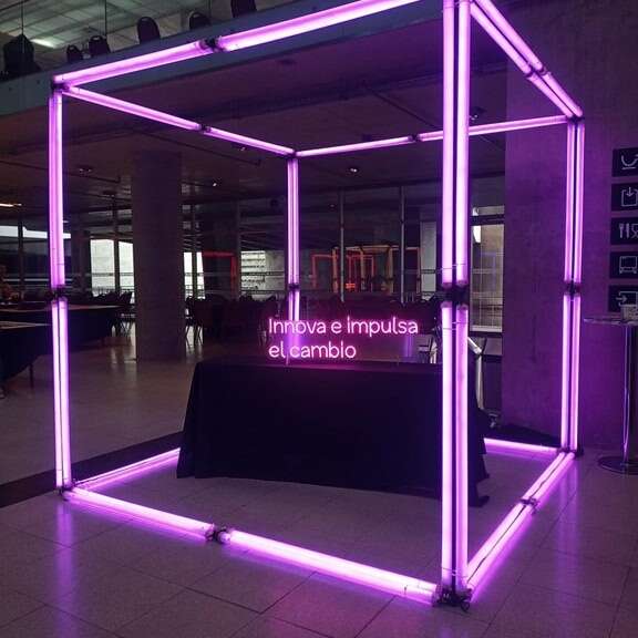trade show custom neon sign for business
